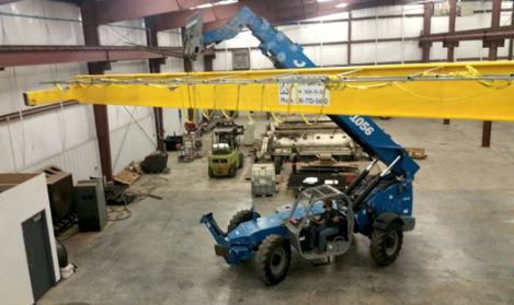 overhead crane install